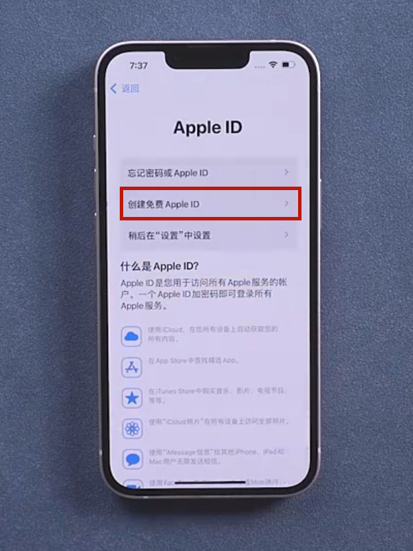 苹果13怎么设置id账号和密码
